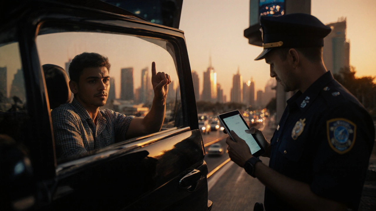 Is Showing the Middle Finger a Crime in Dubai?